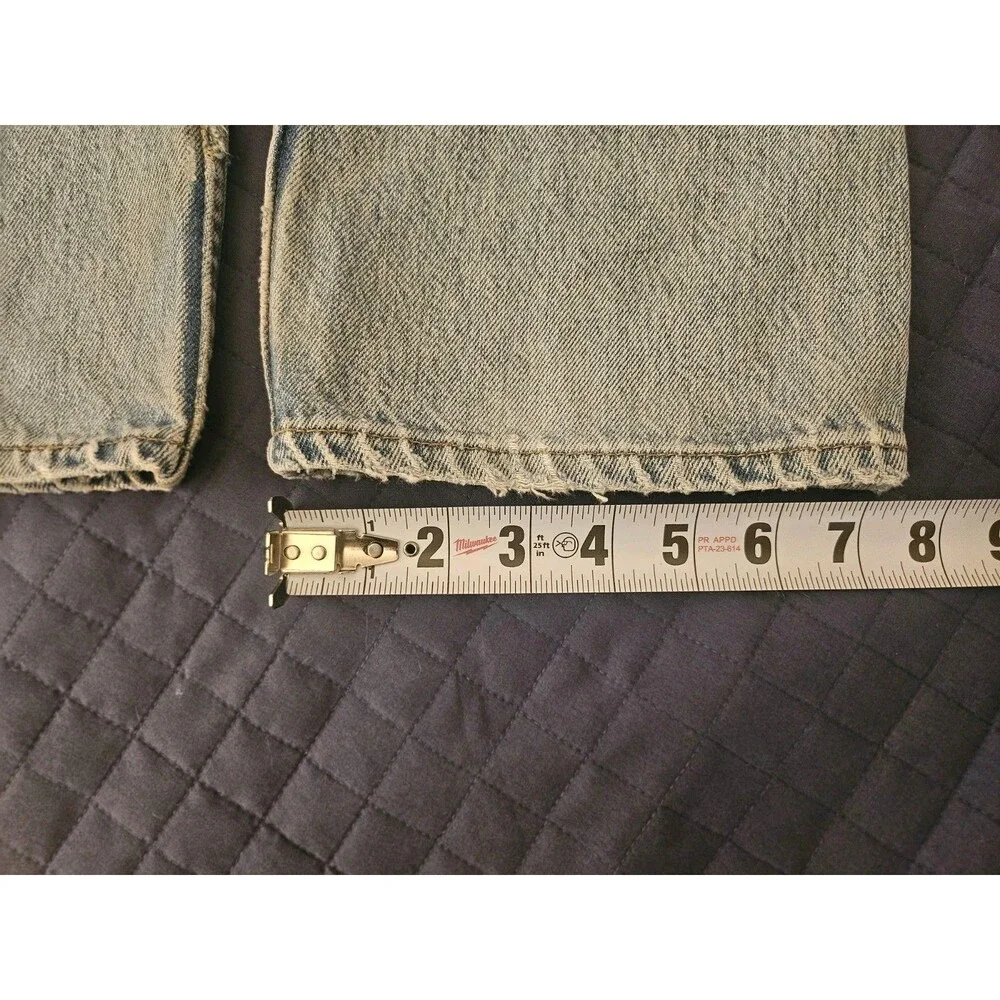 Vintage 90's Levi’s 501-0193 Light Wash Denim Jeans‎ button fly - Made in USA 96